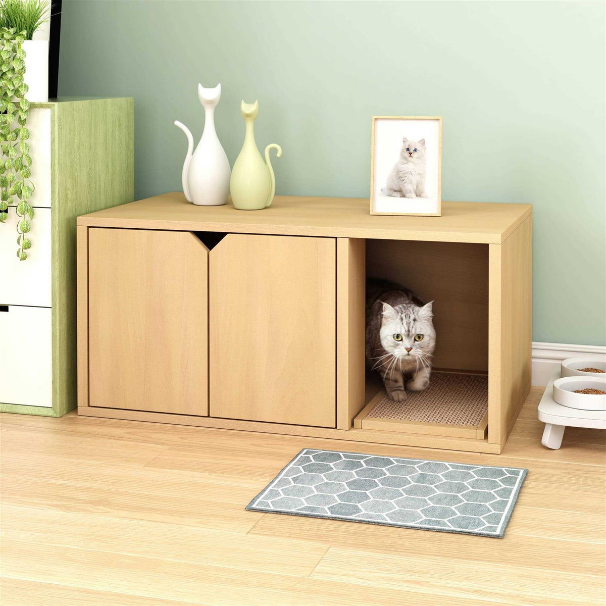Cat Litter Box Enclosure T657840