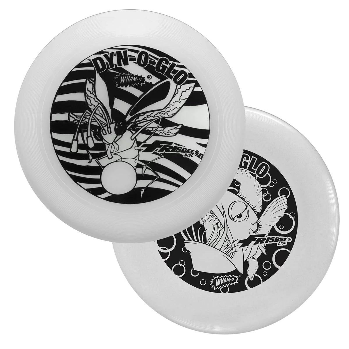 2 Pack 130g Glow in the Dark Flying Disc H290874
