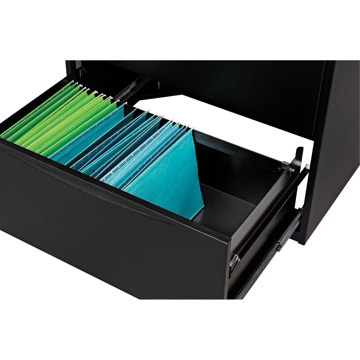 Black 5 Drawer Lateral File Cabinet M716871