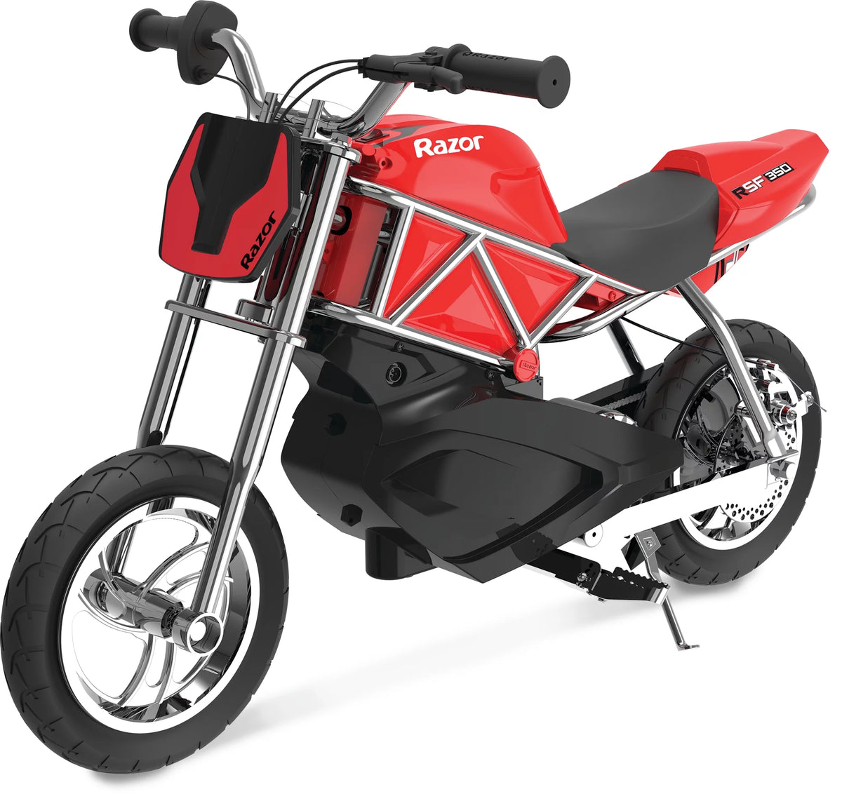 Black/Red 24V Electric Motor Bike C644