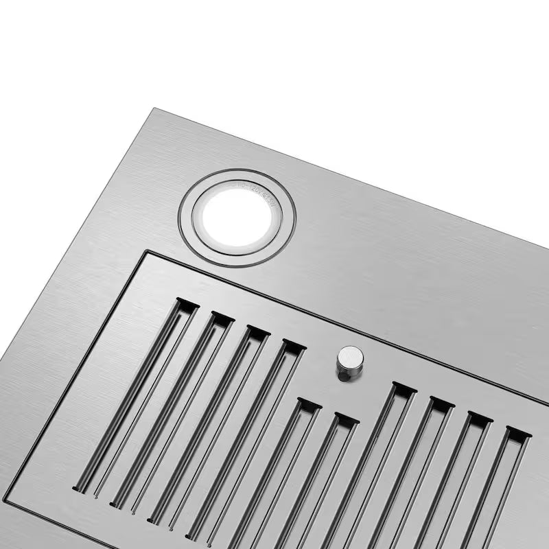 30 in. 380 CFM Ducted Insert Range Hood in Stainless Steel R9273