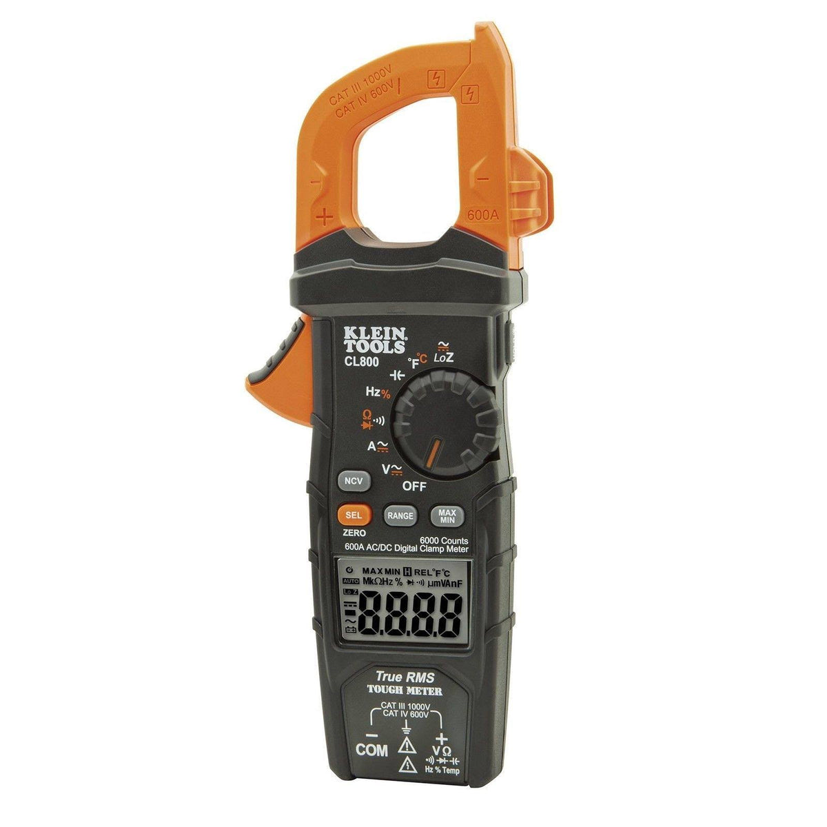 Auto-Ranging 600 Amp Digital Clamp Meter Q71675