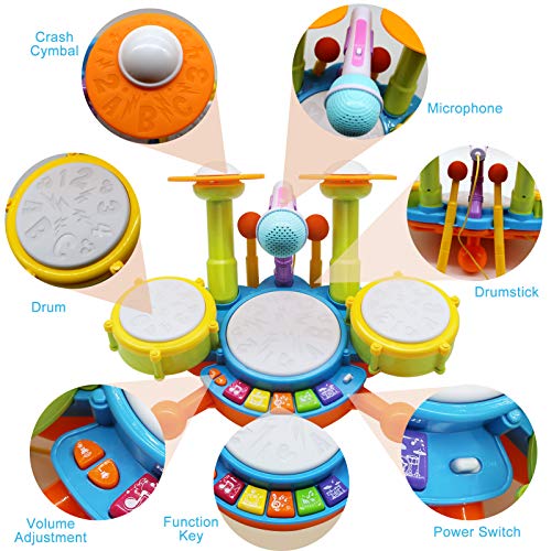 Kids Electric Drum Set F629043