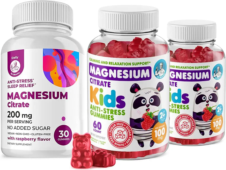Sugar-Free Magnesium Gummies 30 Count and 60 Count 2 Pack Z936757