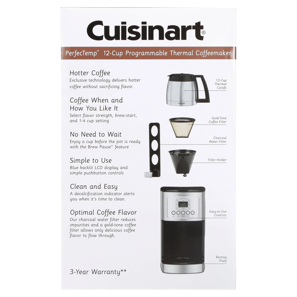 12 Cup Programmable Thermal Coffeemaker J960