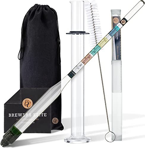 Triple Scale Hydrometer Set with Hardcase and Cloth H937