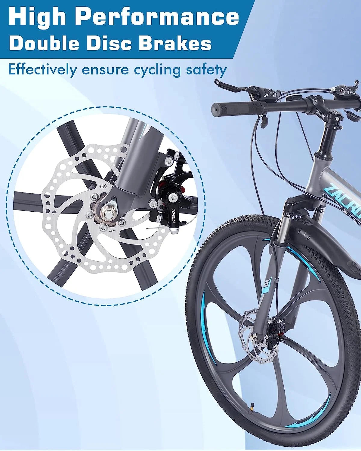26 Inch 24 Speed Dual Disc Brake Mountain Bike T3883