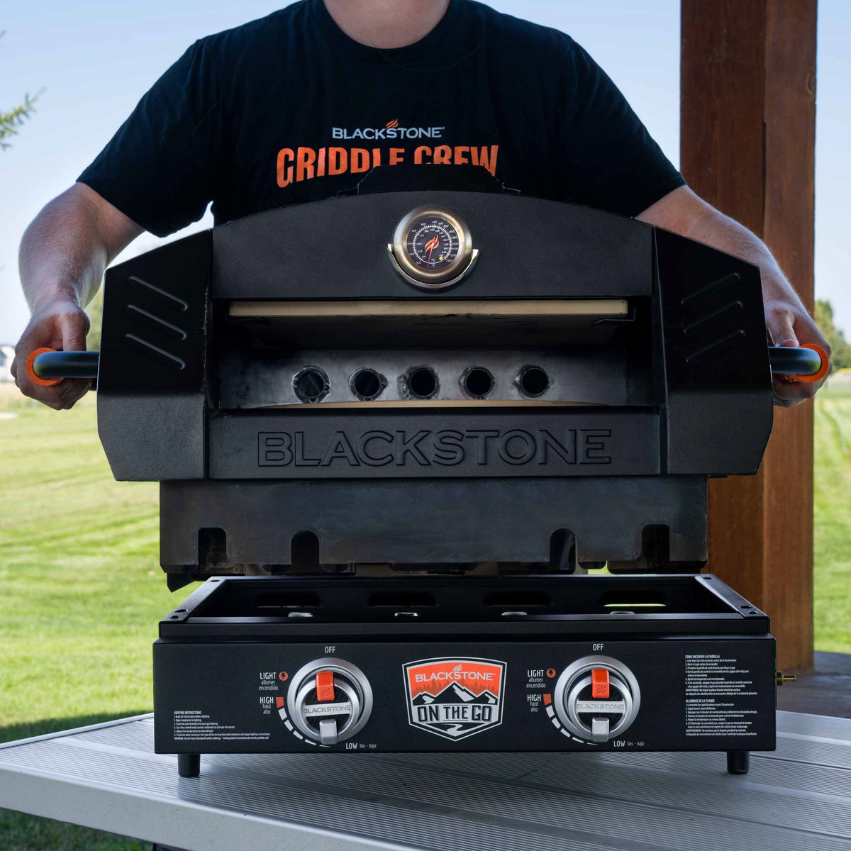 Pizza Oven Conversion Kit with 15 Cordierite Stone O2183