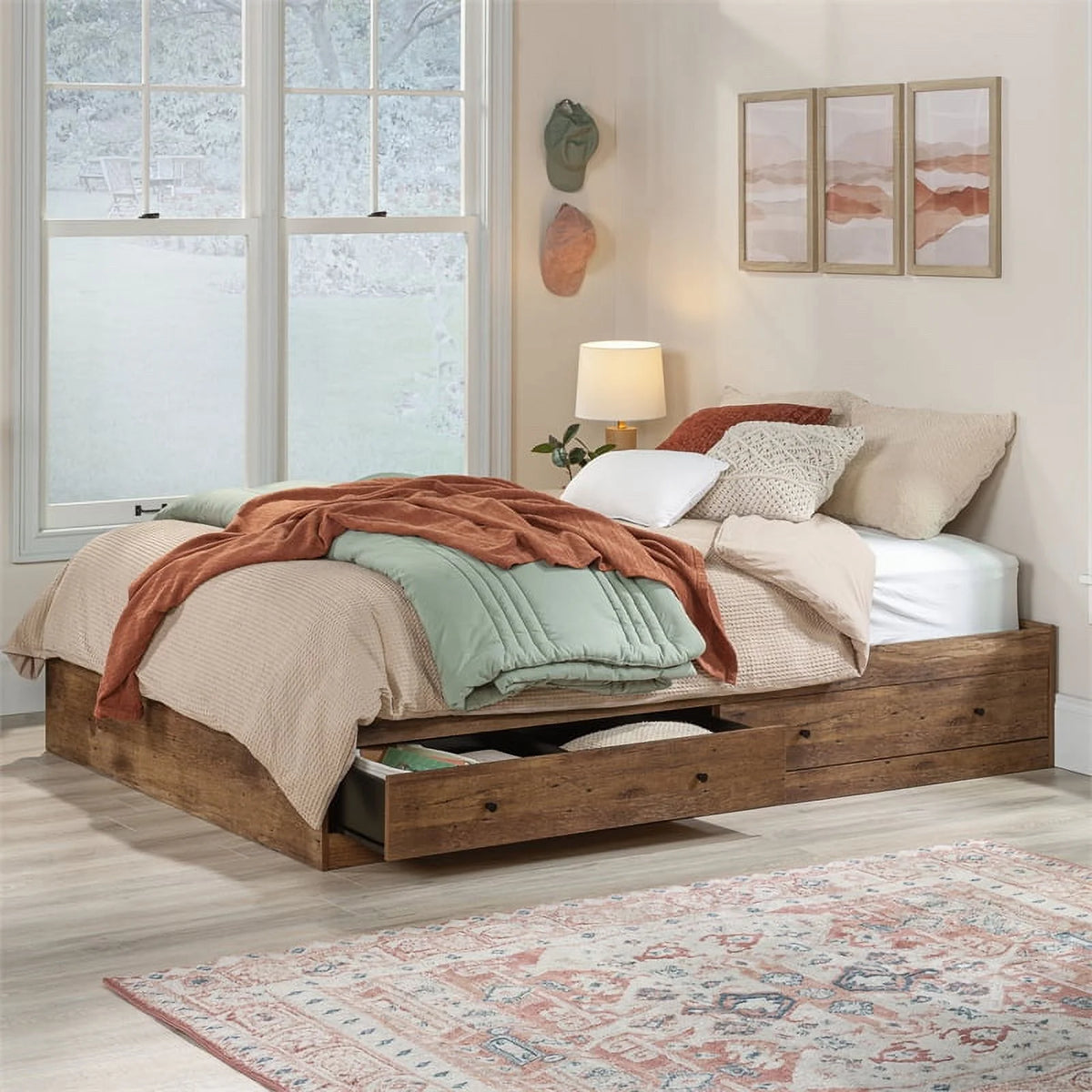 Queen Storage Bed W2483