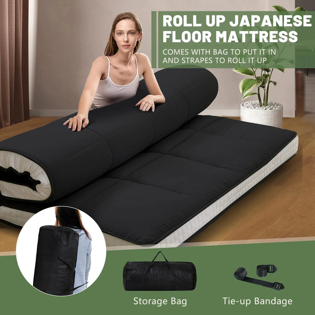 Extra Thick Padded Japanese Floor Mattress I1143