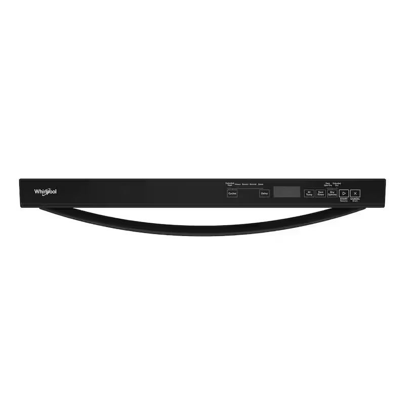 Black Built-In Dishwasher with 3rd Rack E1216