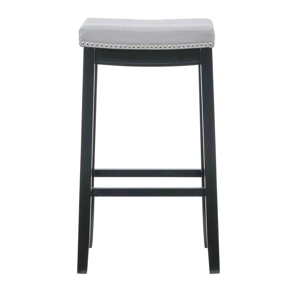 30" Backless Wood Bar Stool H55541
