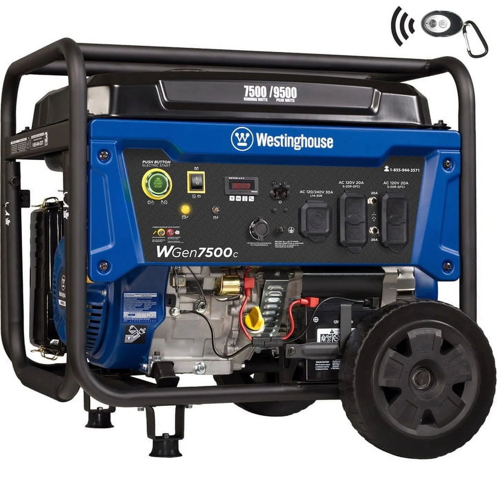 9500 Peak Watt Portable Gas Powered Generator N917