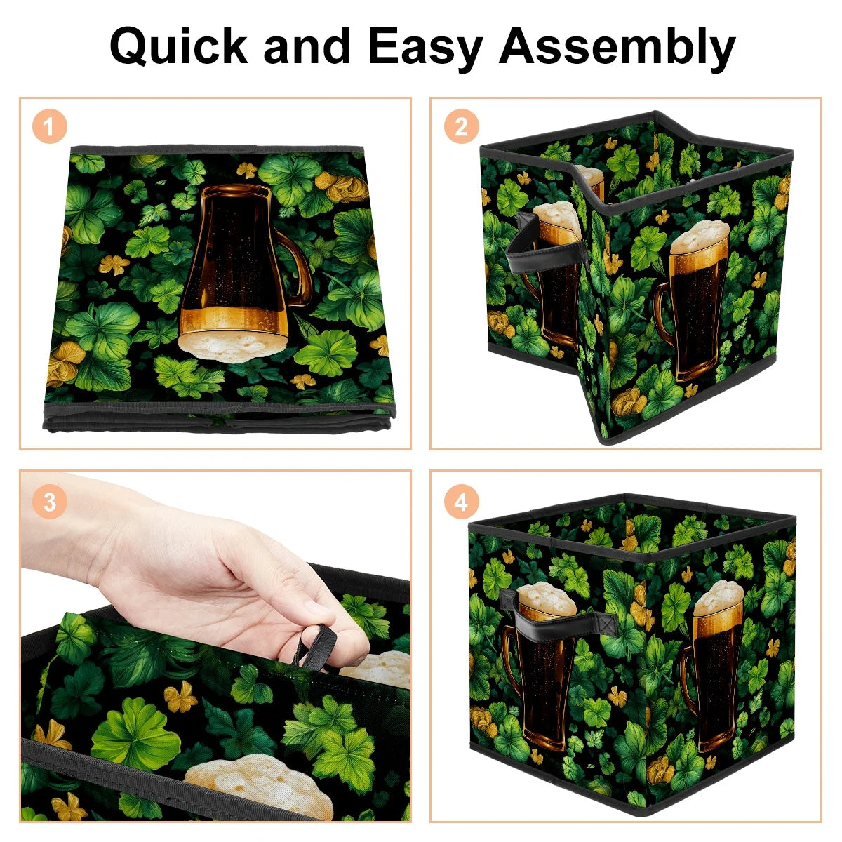 Foldable Fabric Storage Boxes F801