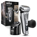 Wet Dry Rechargeable Electric Shaver with Clean Station R186557