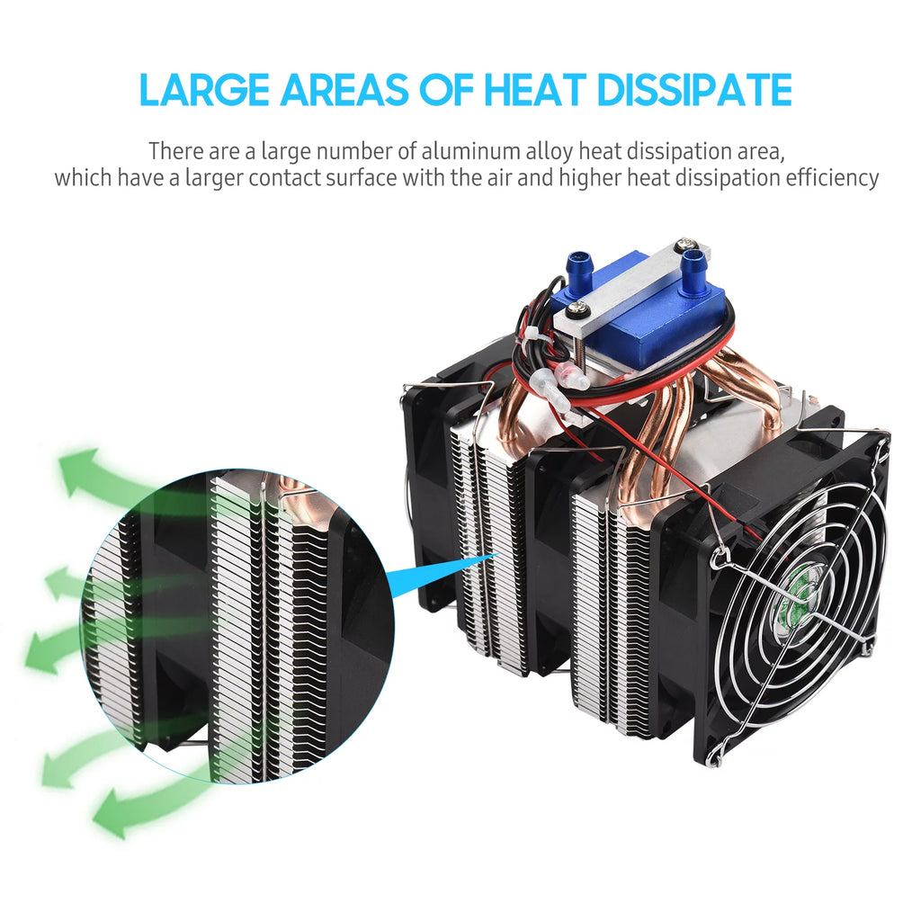 120W Semiconductor Refrigeration Aquarium Chiller for 30 Liters S688465