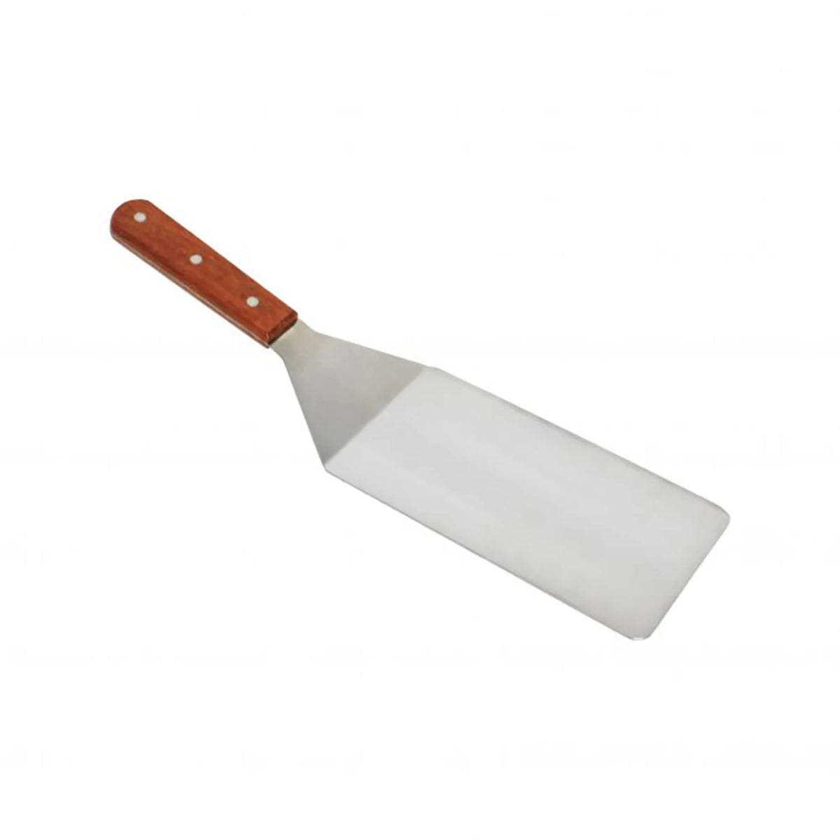 15 1/2" Stainless Steel Turner with Wood Handle E483996