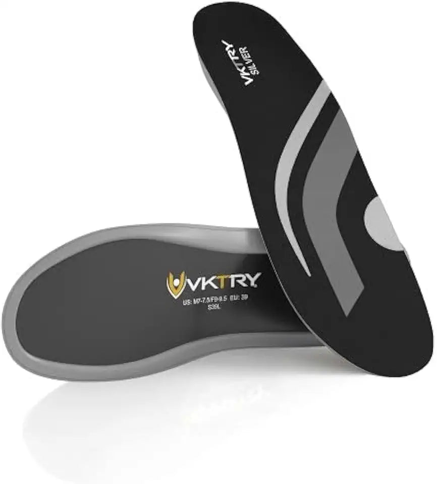 Silver Carbon Fiber Shock Absorbing Insoles C996432