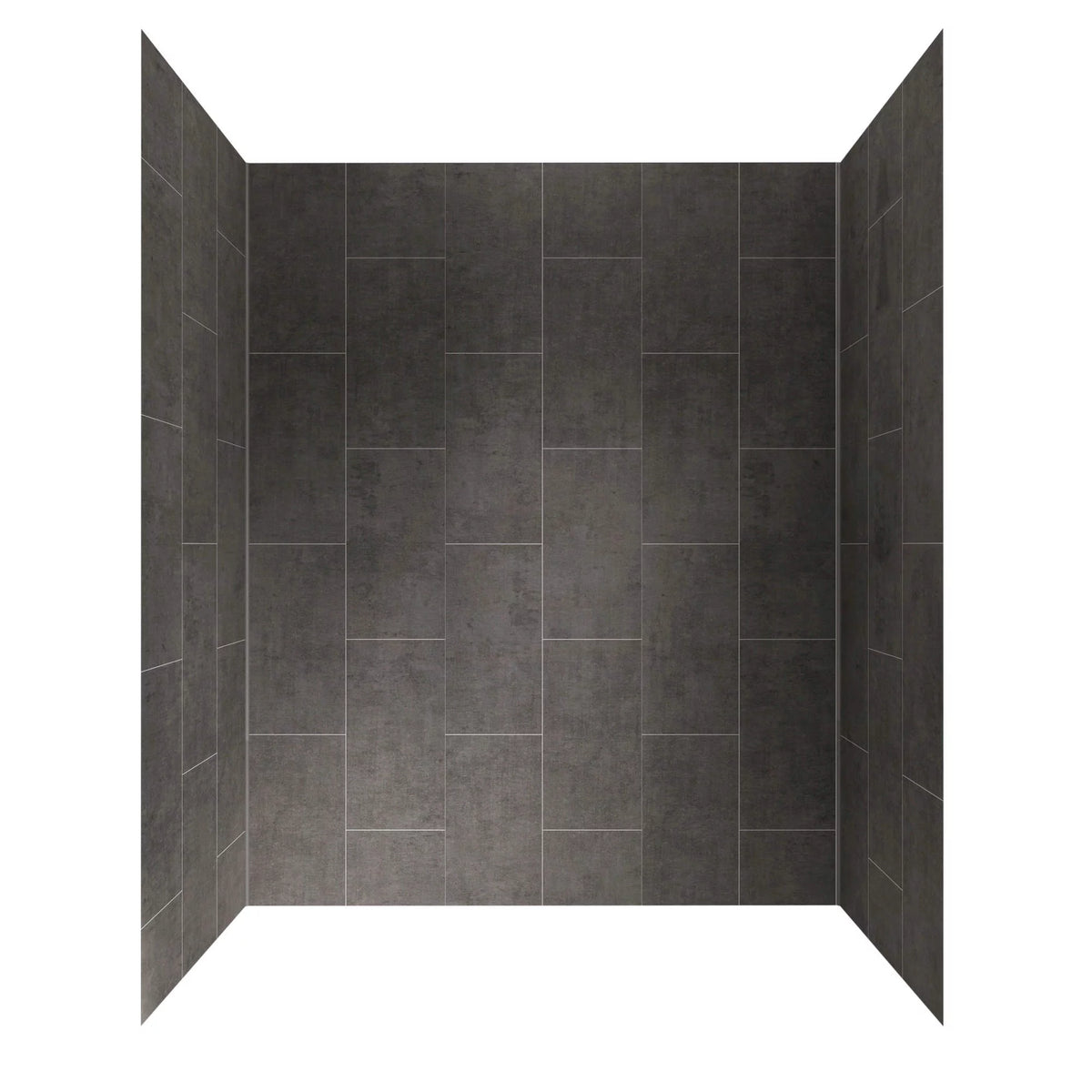 60" x 32" x 78" Five Panel Alcove Shower Wall Kit S638