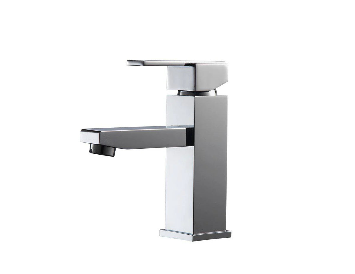 Single Lever Bathroom Vanity Faucet Chrome E315