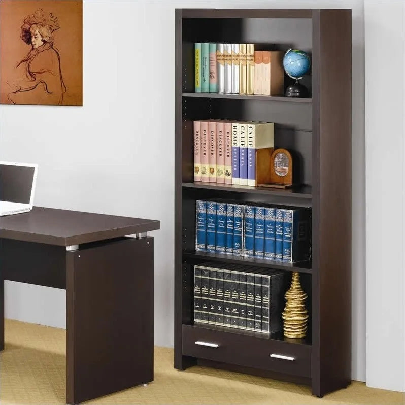 3 Piece Set with Computer Desk Bookcase and Office Chair L733