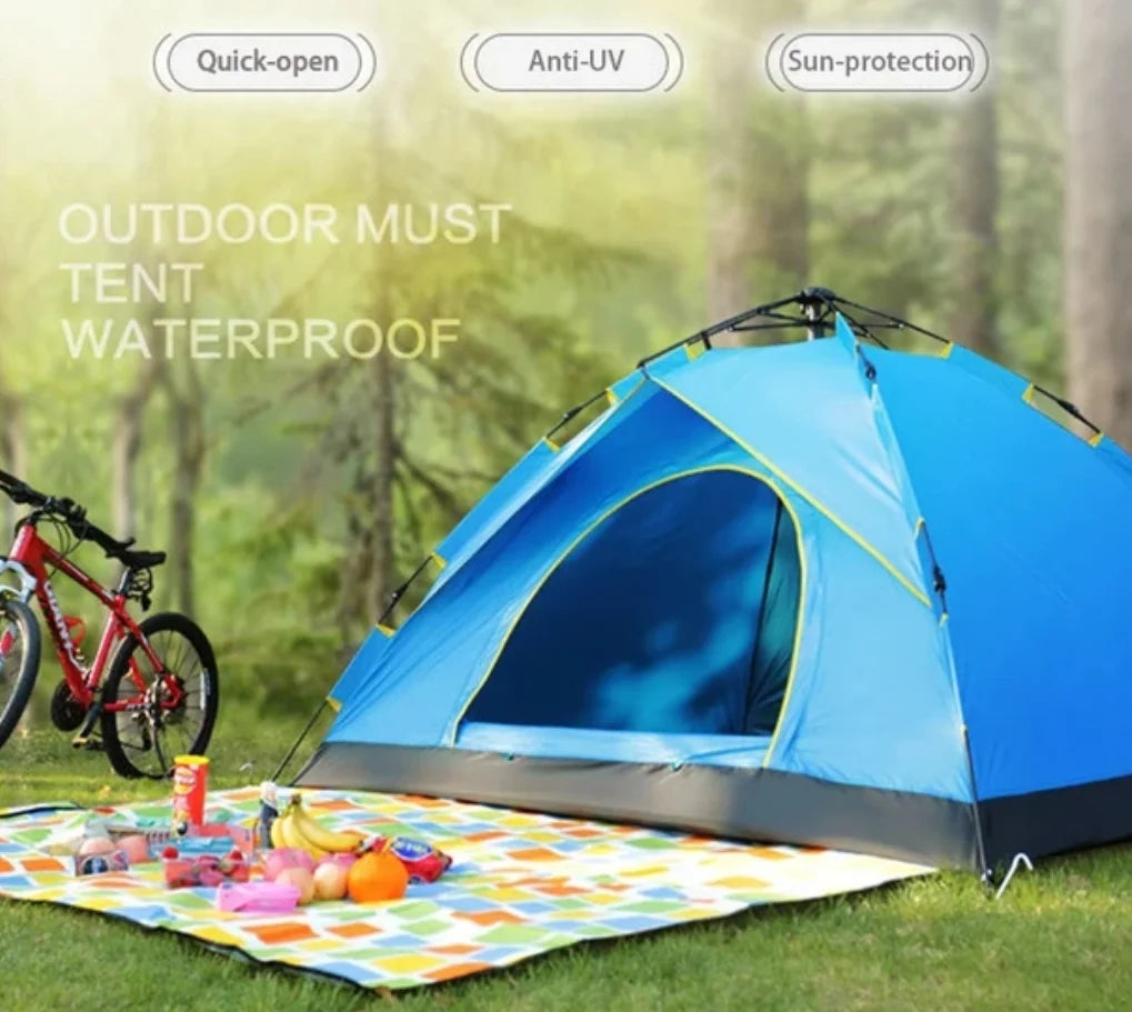 Waterproof 3-4 Person Pop up Camping Tent B1187