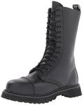 Black Leather Boots C9680