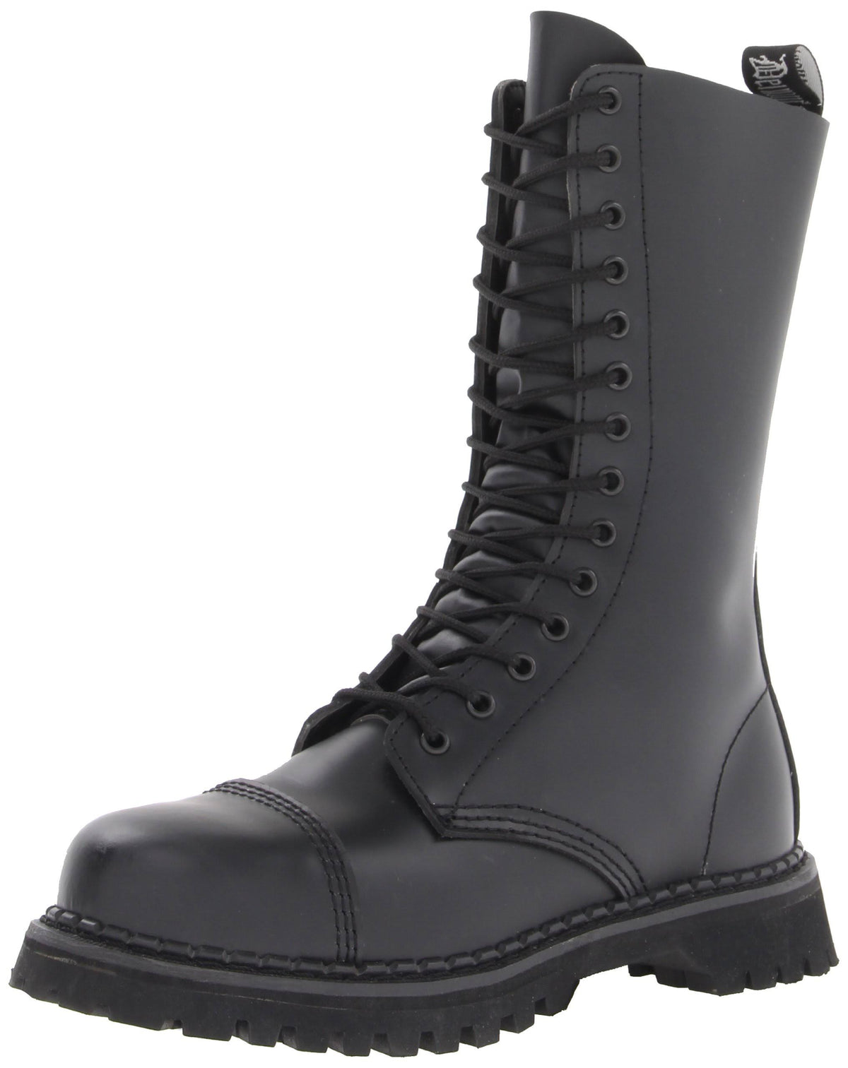 Black Leather Boots C9680