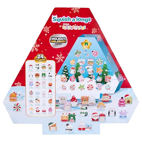 Holiday Countdown Calendar with 24 Mini-Squish T927