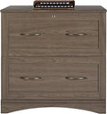 31”W 2-Drawer Lateral File Cabinet Gray N26236