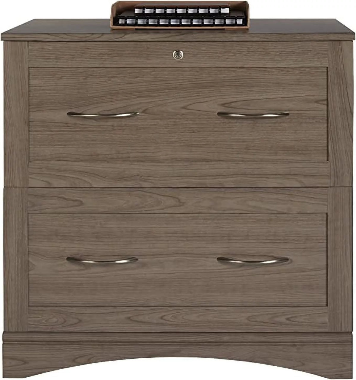 31”W 2-Drawer Lateral File Cabinet Gray N26236