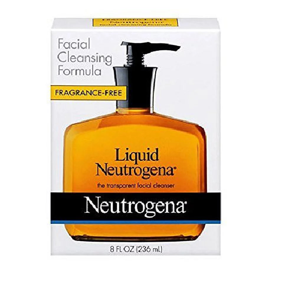 Fragrance Free Liquid Facial Cleansing Formula 8 Oz 2 Pack M9557