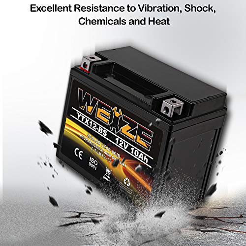 Maintenance Free Sealed AGM ATV Motorcycle Battery P27858