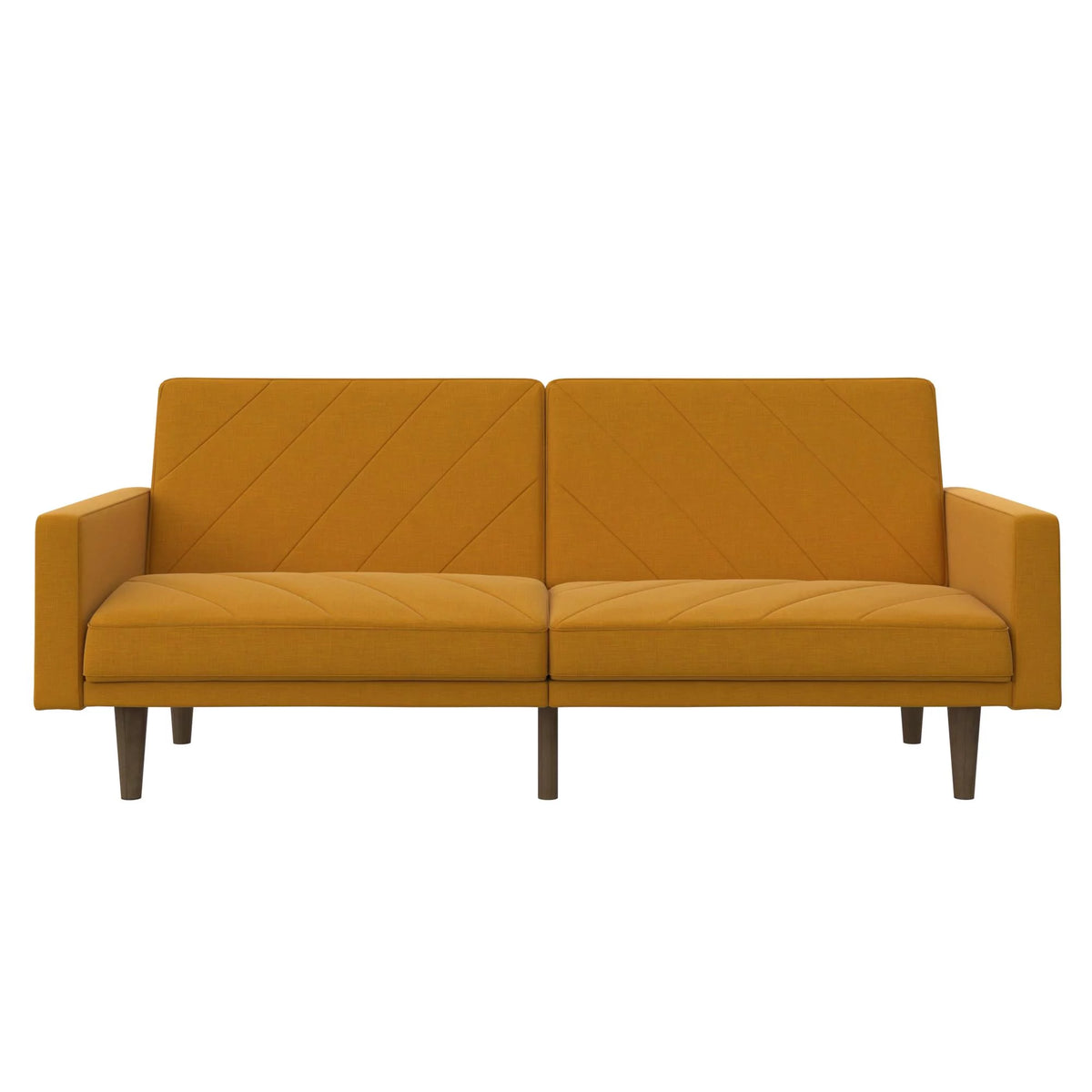 Mustard Yellow Linen Futon K5800