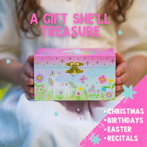 Musical Unicorn Jewelry Box for Girls B964954