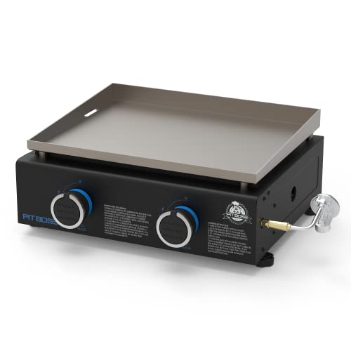 Black 2-Burner Tabletop Griddle I56118