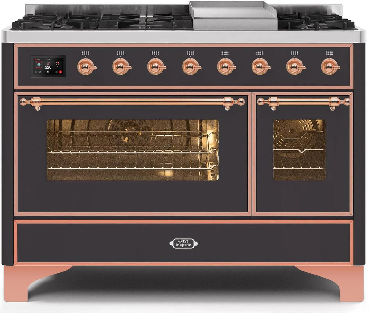48 Dual Fuel Propane Gas Range V150
