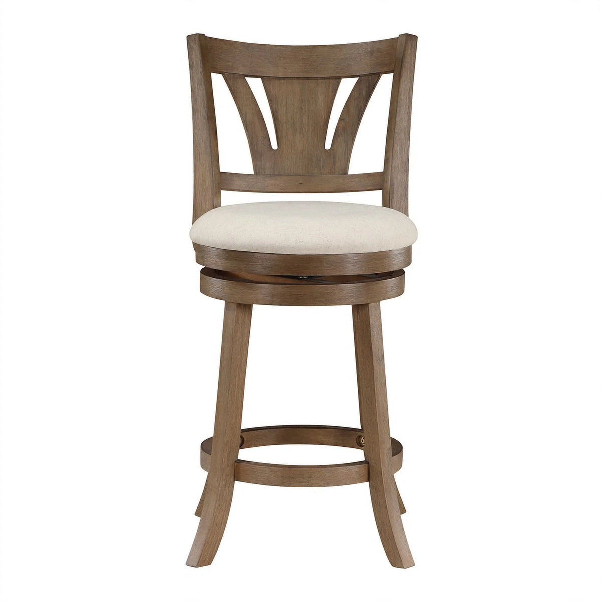 Counter Stool in Linen Cream Fabric L808775