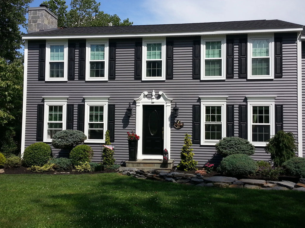 Vinyl Double Panel Shutters Q832