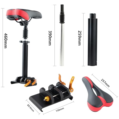 Adjustable Shock Absorption Electric Scooter Seat F309194