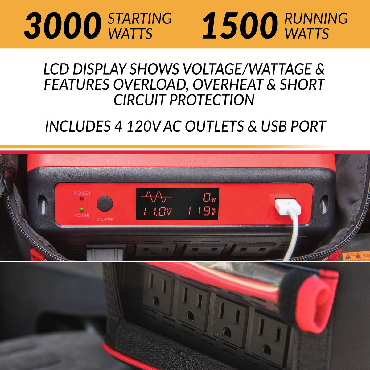 1500W/3000W Power Source N35310