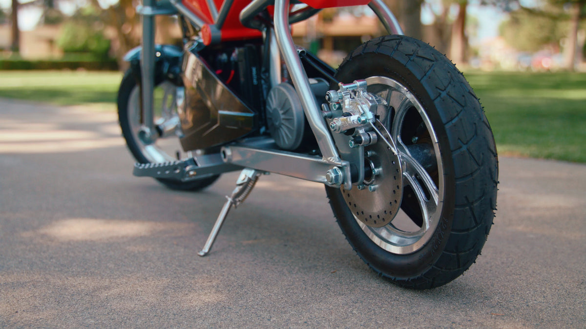 Black/Red 24V Electric Motor Bike C644