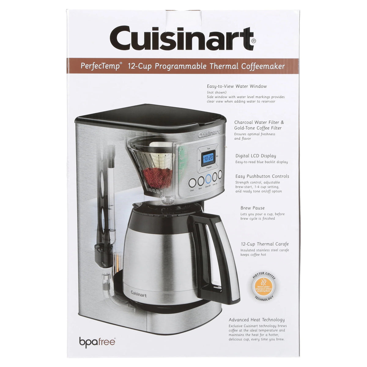 12 Cup Programmable Thermal Coffeemaker J960