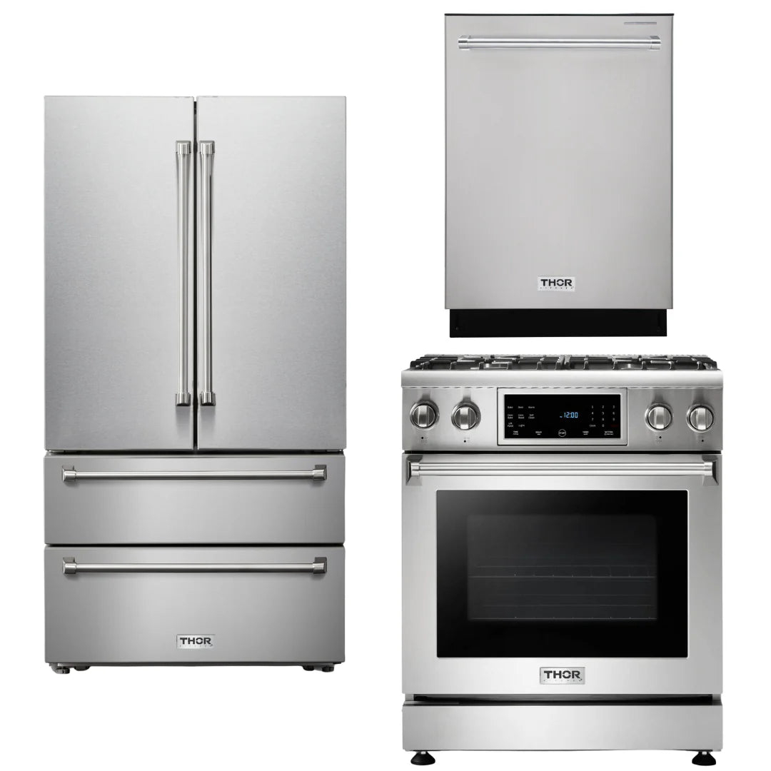 30 Gas Range Refrigerator Dishwasher C567