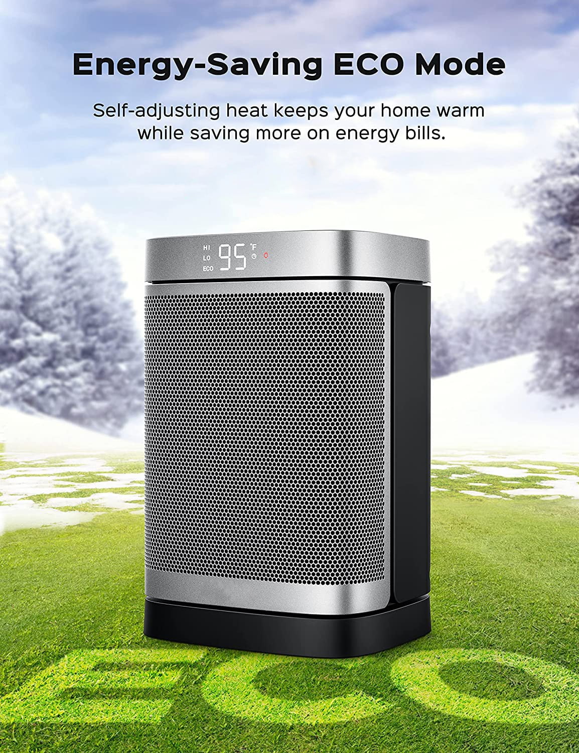 1500W Oscillating Electric Space Heater A181072