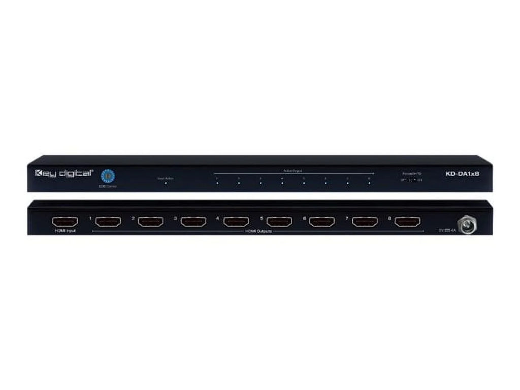 1 Input to 8 Outputs HDMI Distribution Amplifier J954681