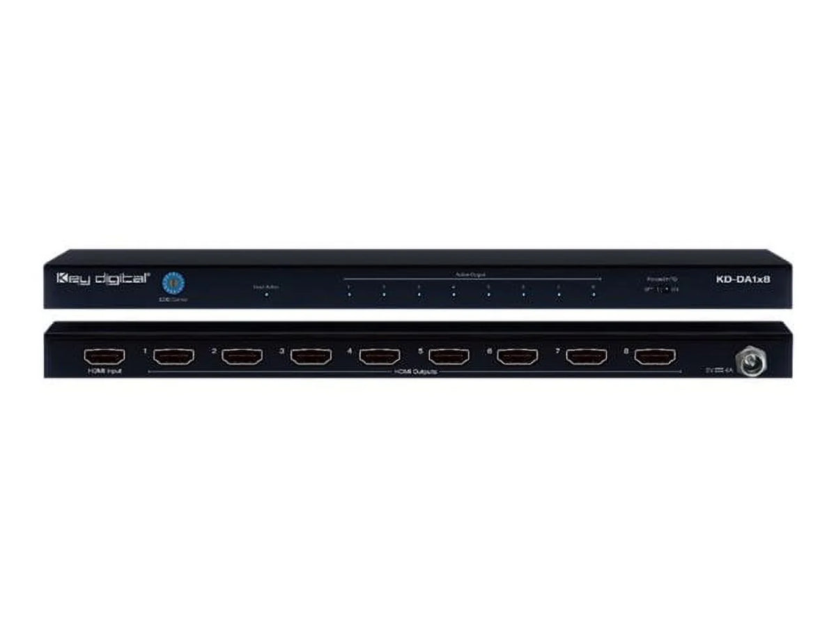 1 Input to 8 Outputs HDMI Distribution Amplifier J954681