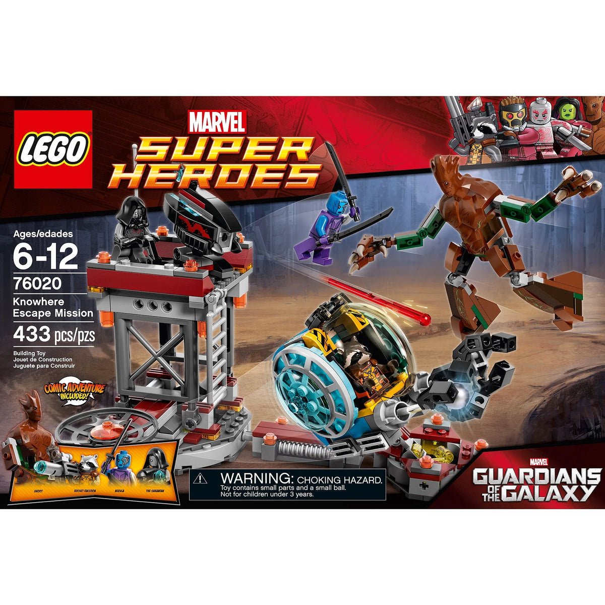 Super Heroes Knowhere Escape Mission C79018