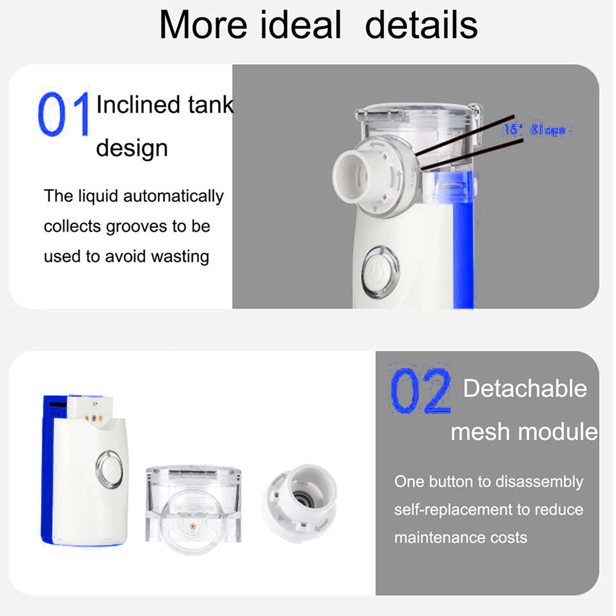 Portable USB Rechargeable Humidifier A48838