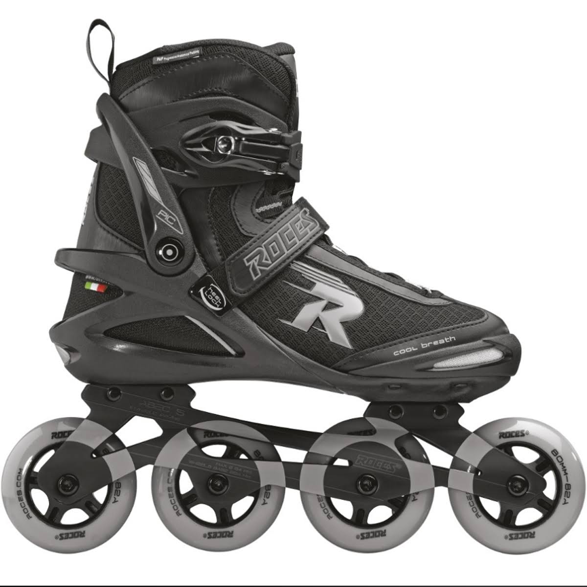 Black Grey Inline Skates O352